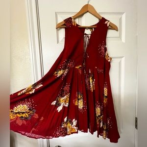 free people floral lovely day tunic